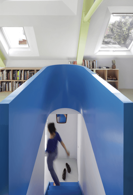 Elevation of a Family House in Bagnolet